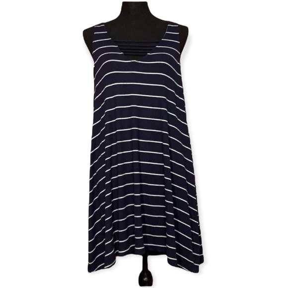 Socialite Womens Dress Size Large Striped - Picture 1 of 6